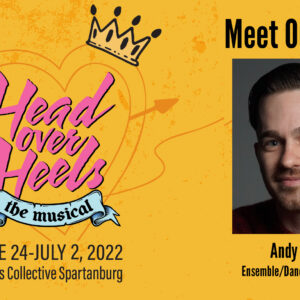 Meet our Head Over Heels Cast: Andy Lecture